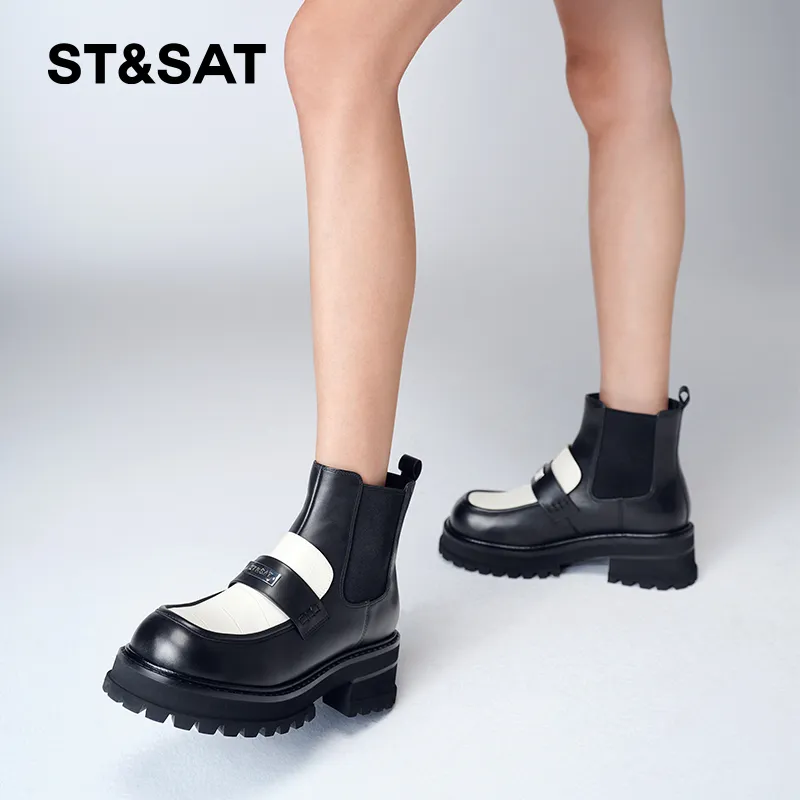ST&SAT Short Chelsea Boots Women's-7
