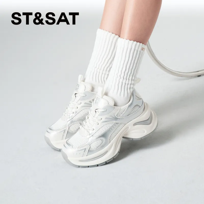 ST&SAT Low Top Chunky Sneakers Women's-6