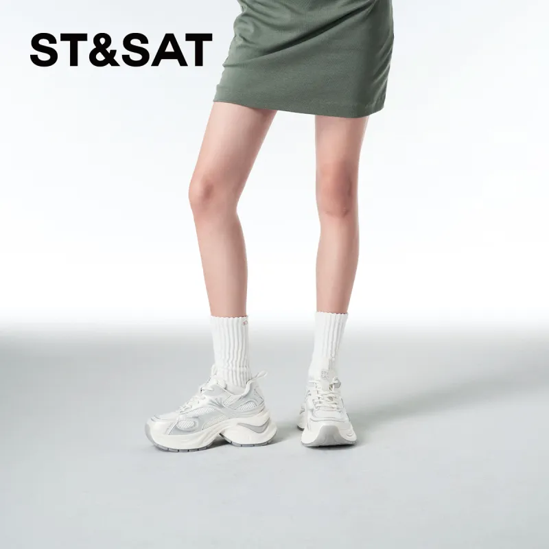 ST&SAT Low Top Chunky Sneakers Women's-5