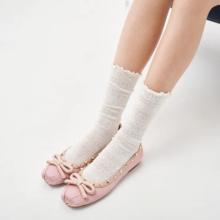 ST&SAT Women's Casual Shoes Pink Apricot Silver-8