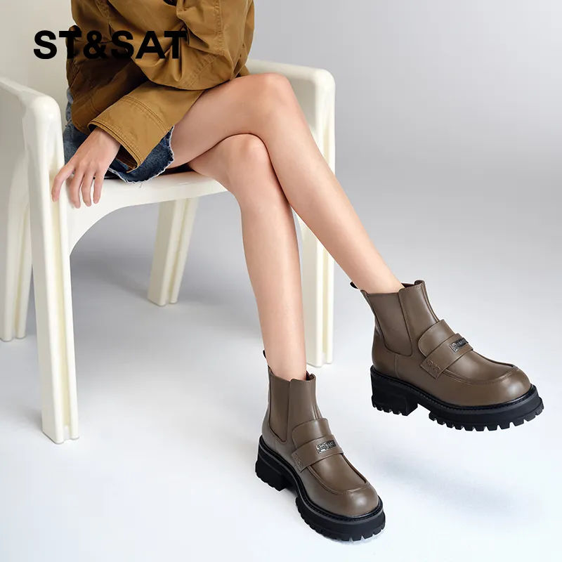 ST&SAT Short Chelsea Boots Women's-15