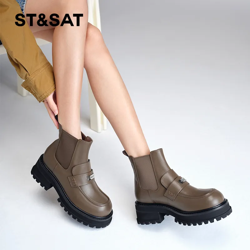ST&SAT Short Chelsea Boots Women's-16