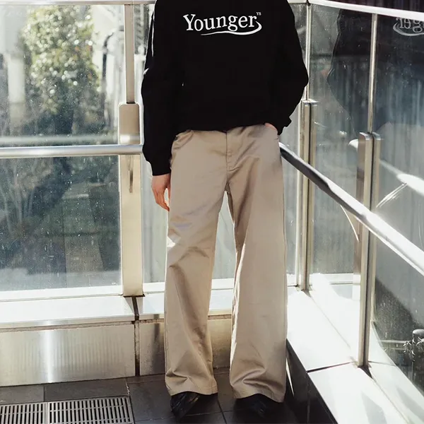 Younger Song Casual Pants Unisex-4