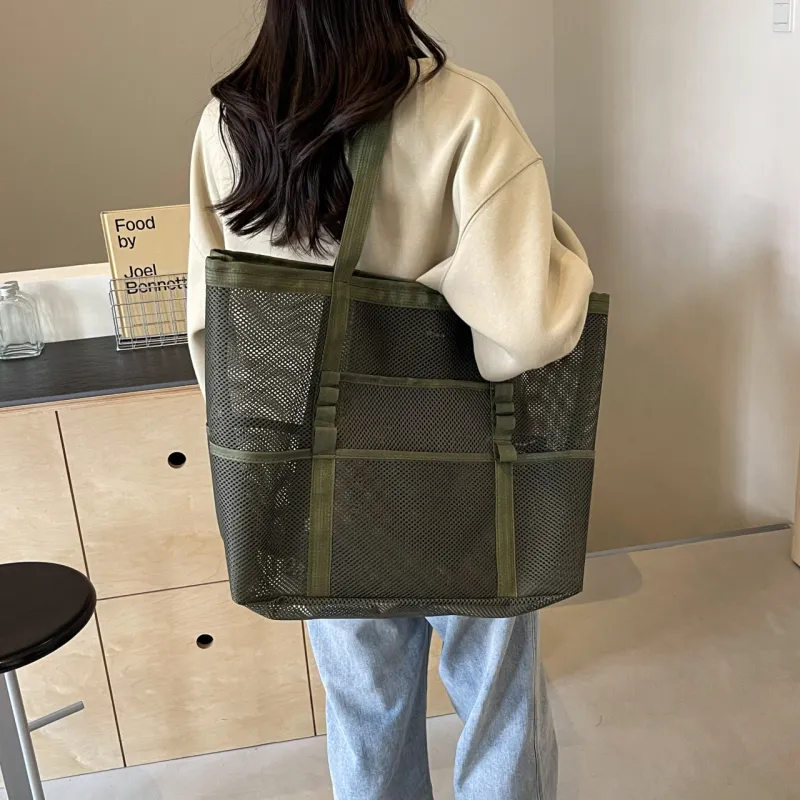 Cwatcun Mesh Shoulder Bag Women's-13