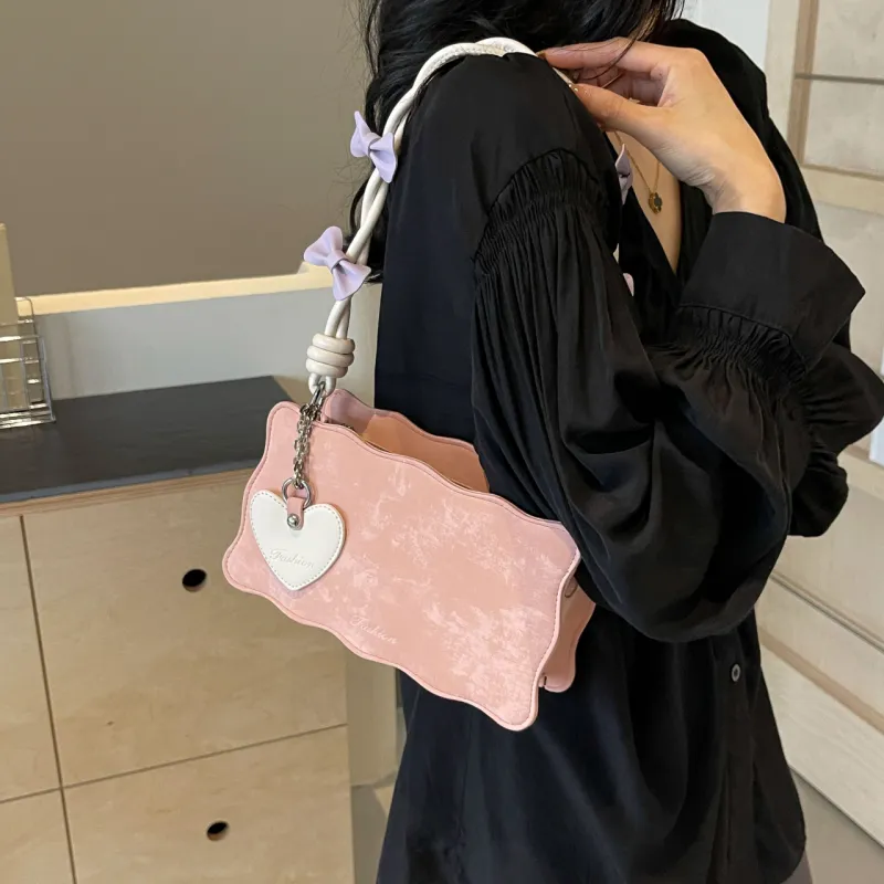 Cwatcun PU Handbag, Shoulder Bag Regular Women's Silver/Pink/Green/White/Black-11