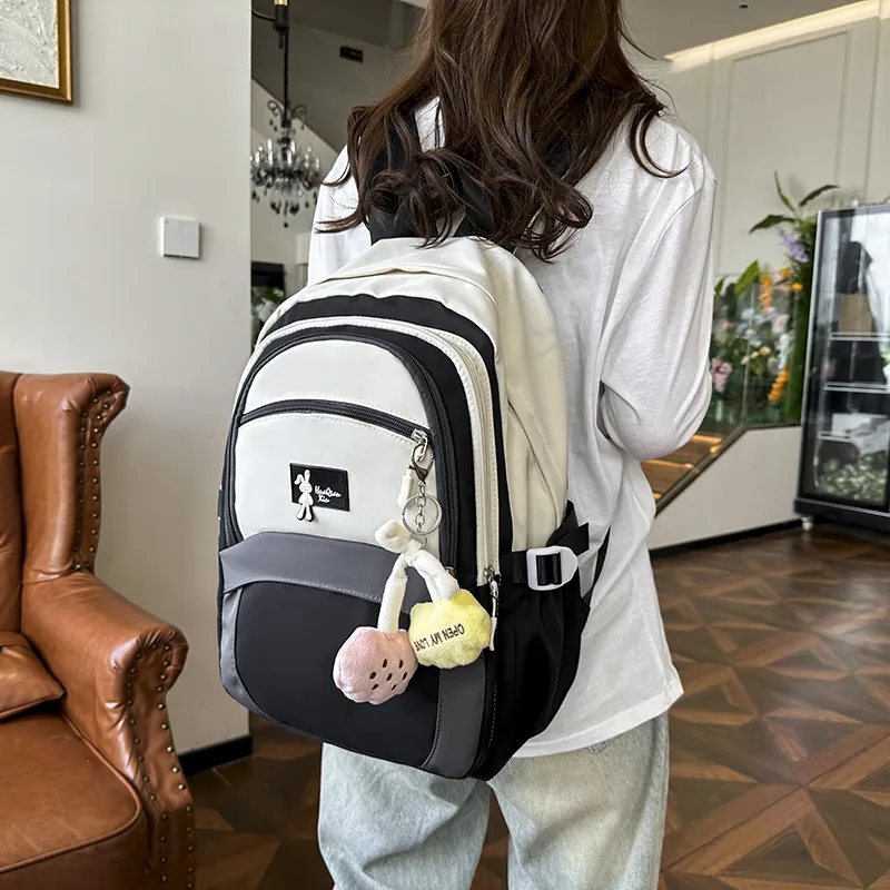 Cwatcun Nylon Backpack Women's Multicolor-9