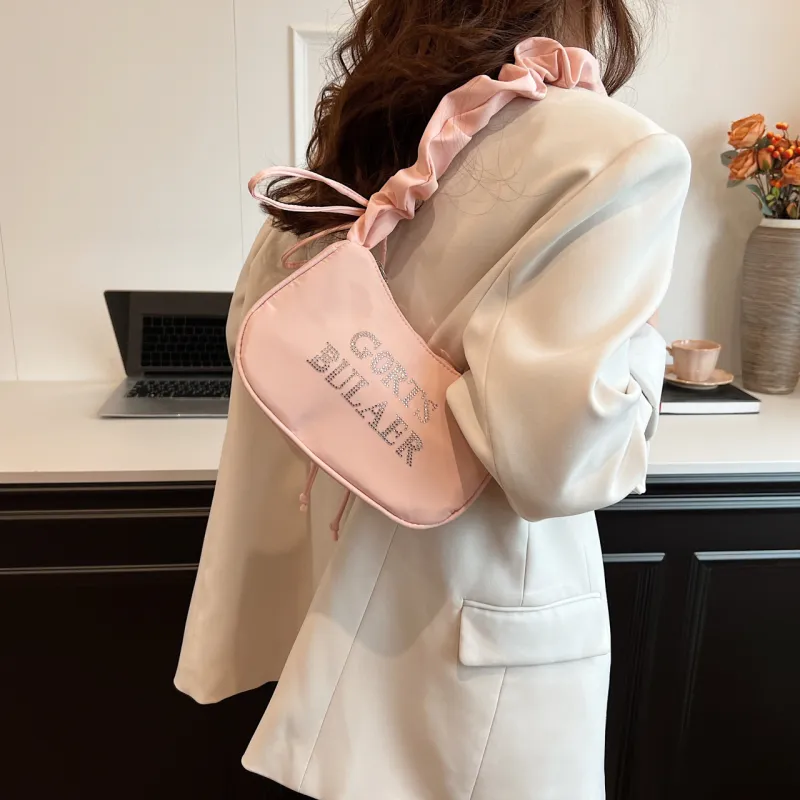 Cwatcun Canvas Bag Crossbody Bag Women's Pink/Apricot White/Blue-1