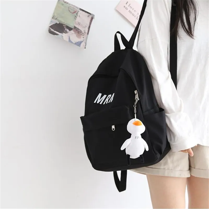 Cwatcun Nylon Backpack Regular Unisex Blue/Black/White-5