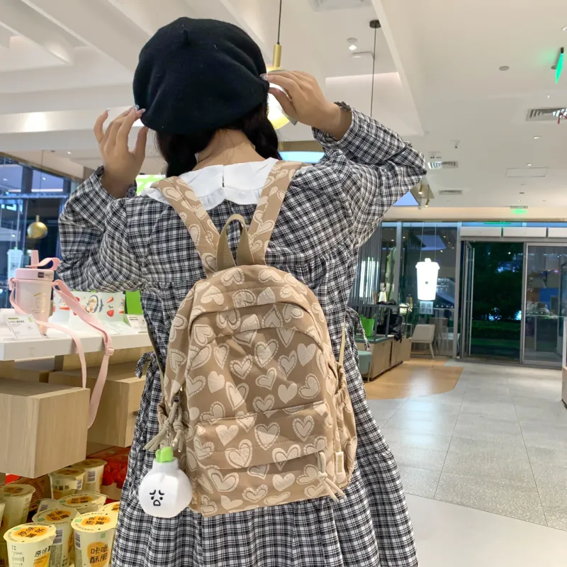 Cwatcun Polyester Jacquard Backpack Unisex Multicolor-5