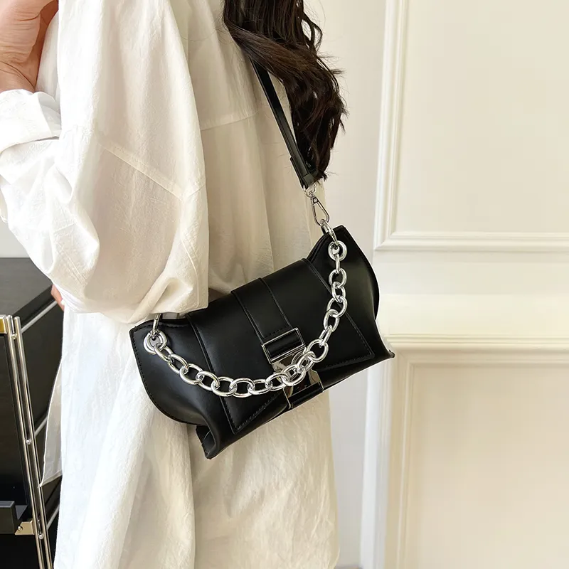 Cwatcun PU Shoulder Bag Women's White/Pink/Coffee/Black-21