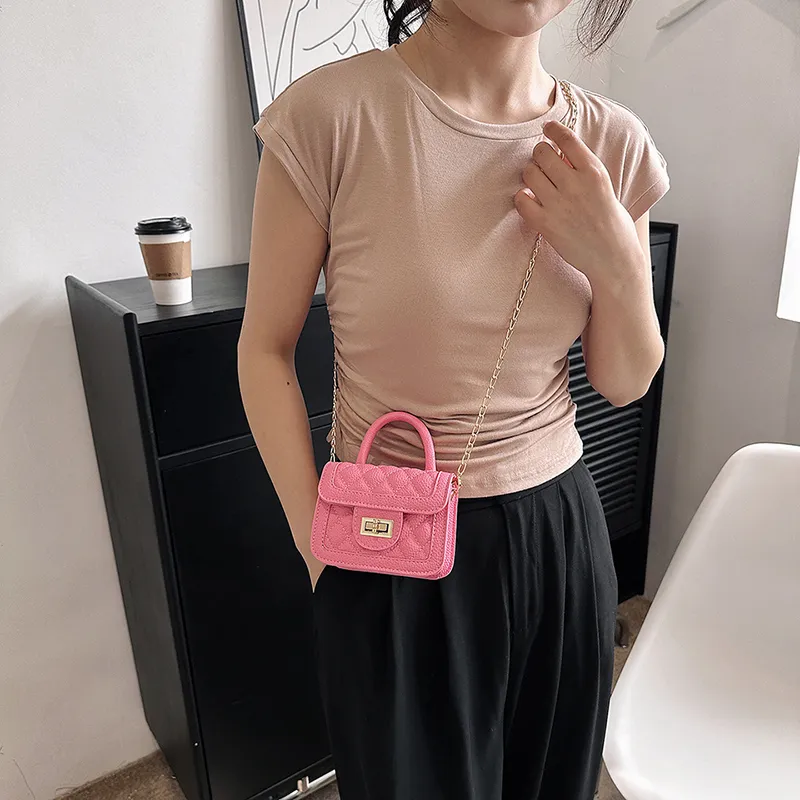 Cwatcun PU One Shoulder Handbag Women's Black/Yellow/Rose Red/Red/Brown/Green-5