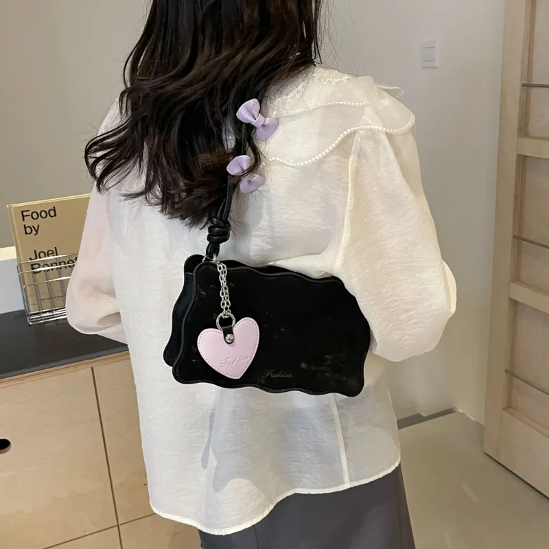 Cwatcun PU Handbag, Shoulder Bag Regular Women's Silver/Pink/Green/White/Black-35