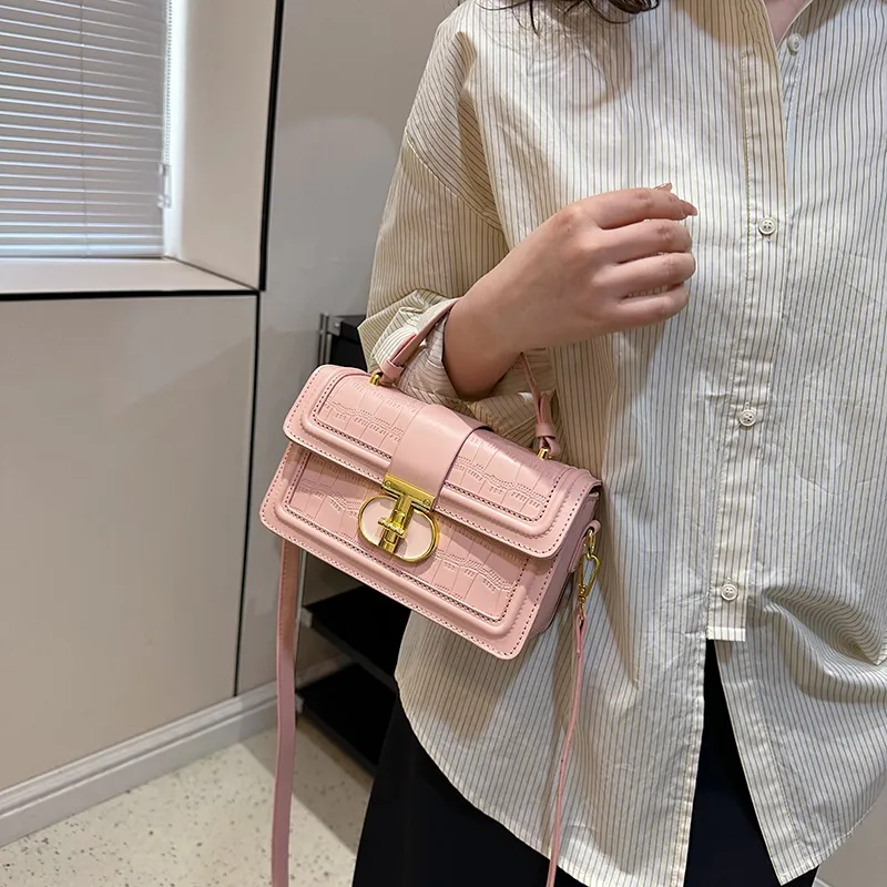 Cwatcun PU One Shoulder Handbags Regular Women's Pink/Red/Brown/White/Black-1