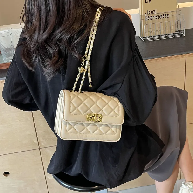 Cwatcun Pu Crossbody Bag, Shoulder Bag Women's Black/Ecru-8