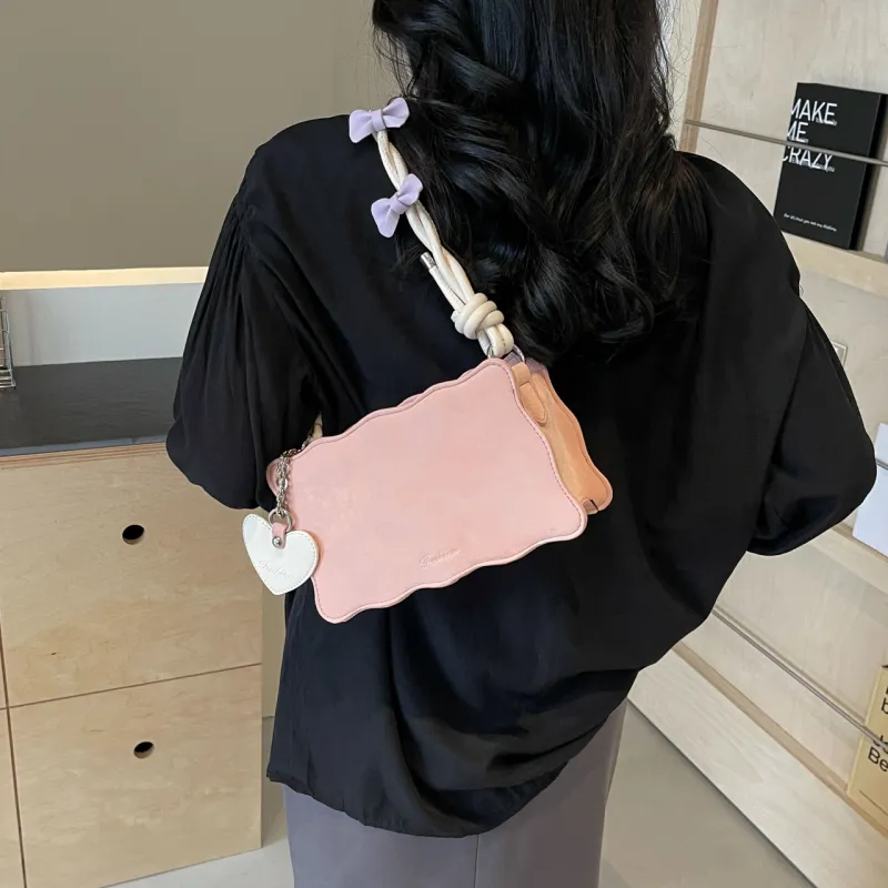 Cwatcun PU Handbag, Shoulder Bag Regular Women's Silver/Pink/Green/White/Black-14