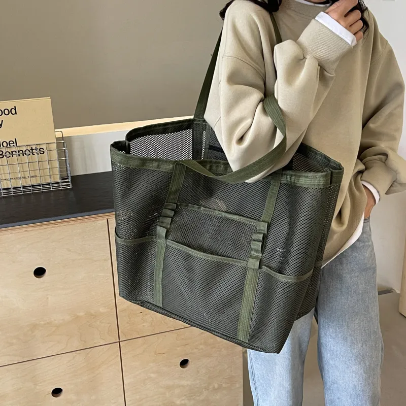 Cwatcun Mesh Shoulder Bag Women's-11