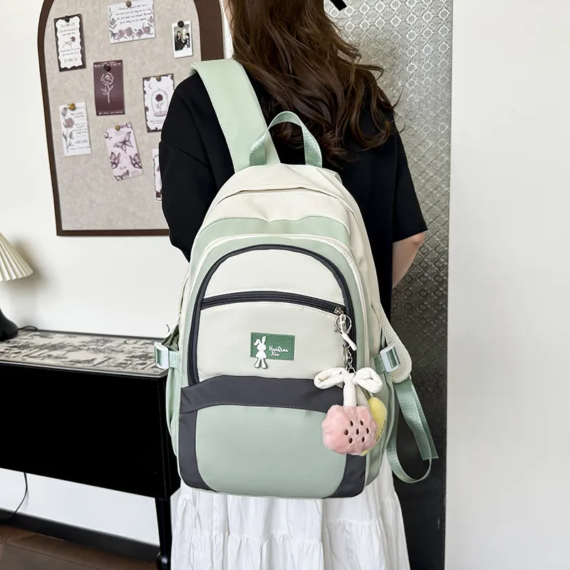 Cwatcun Nylon Backpack Women's Multicolor-15