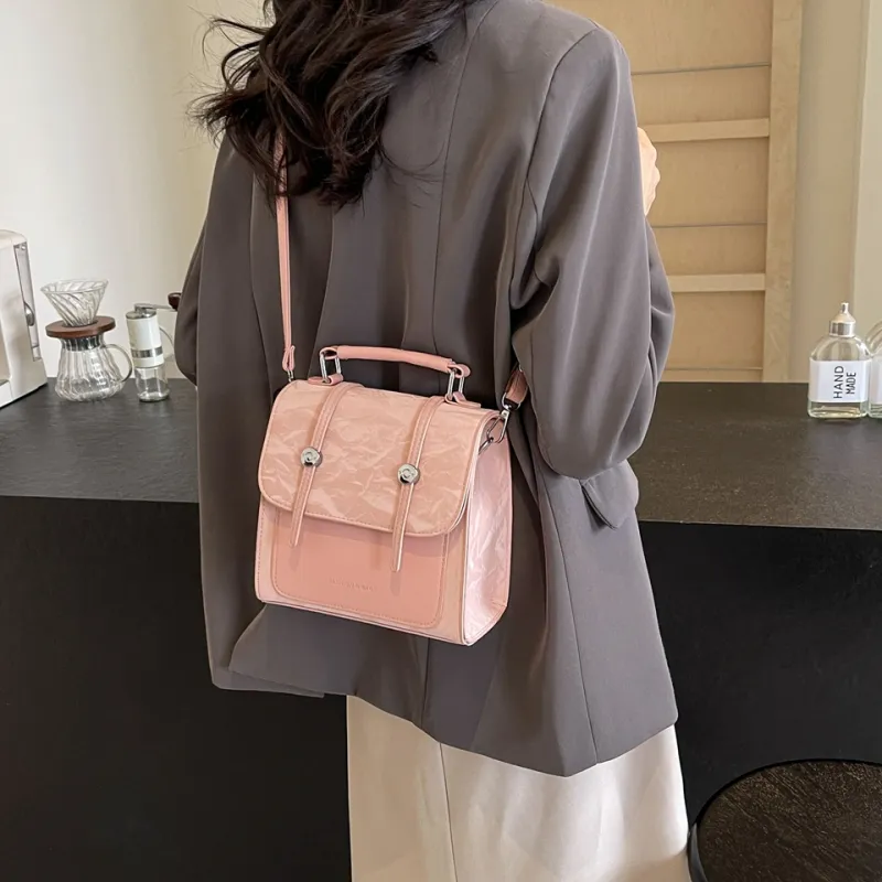 Cwatcun PU Backpack Regular Women's Silver/Black/Pink/Beige-22