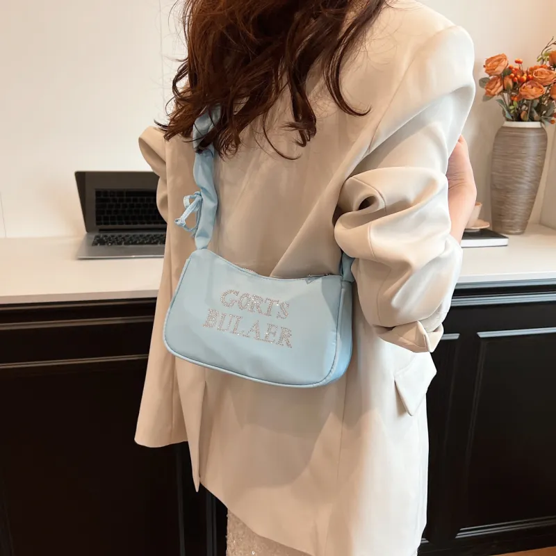 Cwatcun Canvas Bag Crossbody Bag Women's Pink/Apricot White/Blue-17