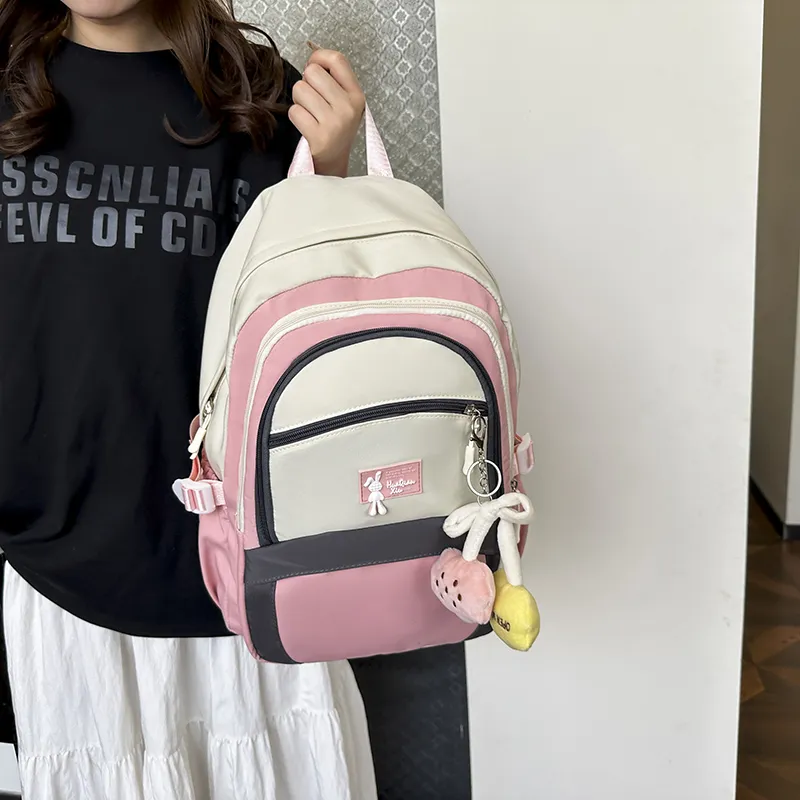 Cwatcun Nylon Backpack Women's Multicolor-1