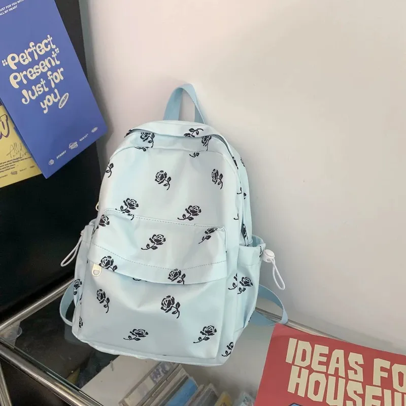 Cwatcun Nylon Backpack Regular Women's Multicolor-5