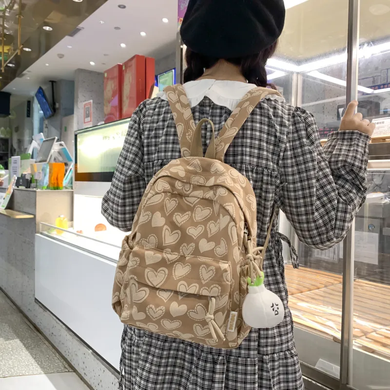 Cwatcun Polyester Jacquard Backpack Unisex Multicolor-6