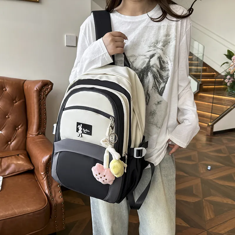 Cwatcun Nylon Backpack Women's Multicolor-7
