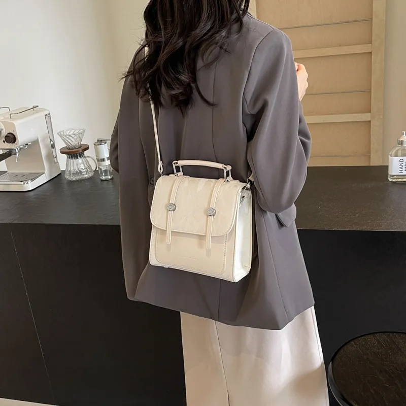 Cwatcun PU Backpack Regular Women's Silver/Black/Pink/Beige-26