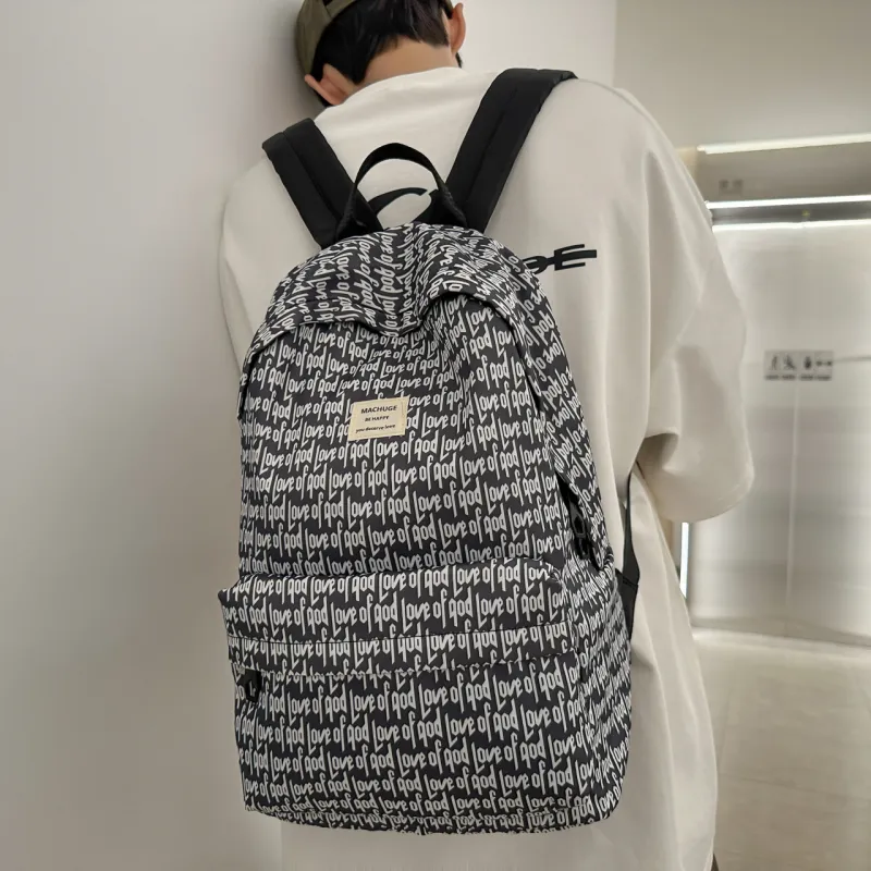 Cwatcun Nylon Backpack Unisex Multicolor-3