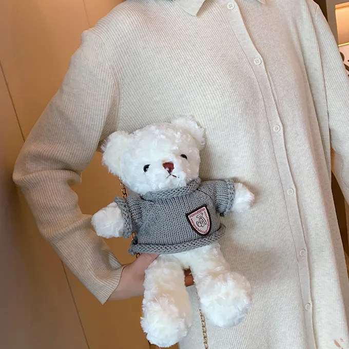 Cwatcun Plush Handbag Crossbody Bag Regular Unisex-24