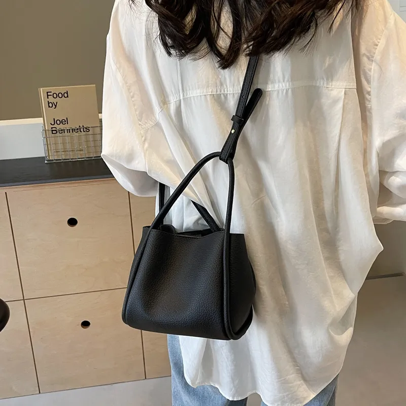 Cwatcun PU Shoulder Bag, Crossbody Bag, Handbag Regular Women's Ecru/Khaki/Black/Coffee-17