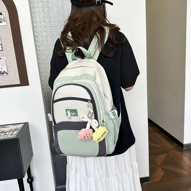 Cwatcun Nylon Backpack Women's Multicolor-13