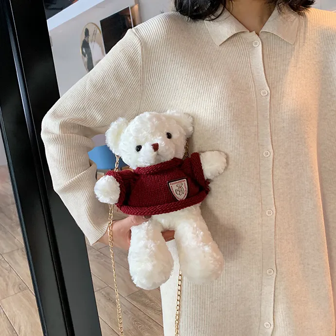 Cwatcun Plush Handbag Crossbody Bag Regular Unisex-21