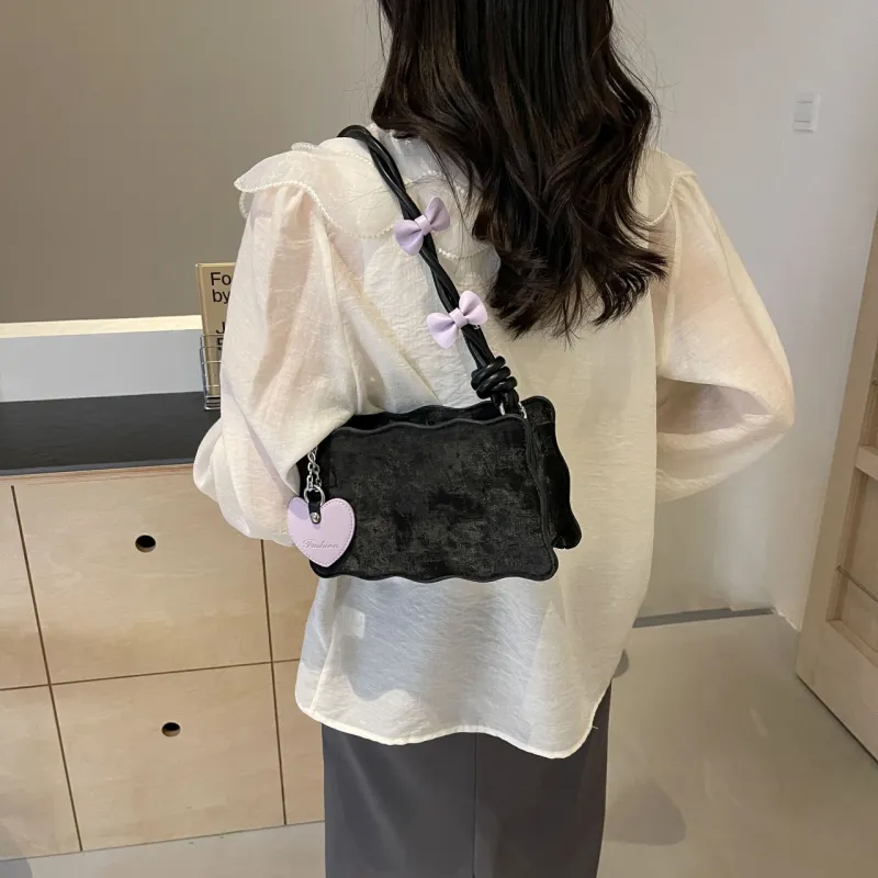 Cwatcun PU Handbag, Shoulder Bag Regular Women's Silver/Pink/Green/White/Black-34