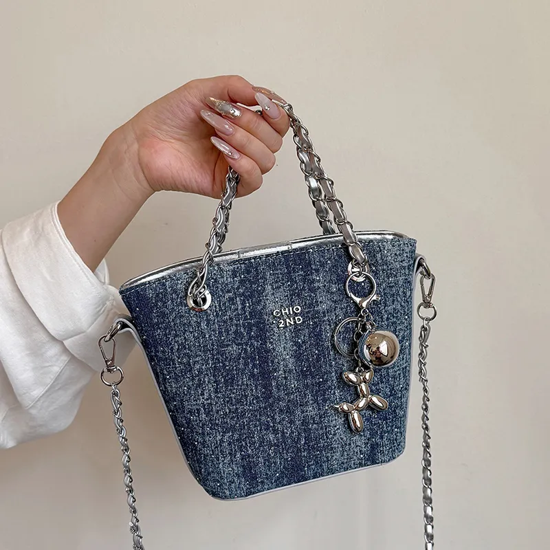 Cwatcun PU Shoulder Bag Women's Light Blue/Black/Dark Blue/Light Blue/Black/Dark Blue/Dark Blue/Sky Blue/Light Blue-29