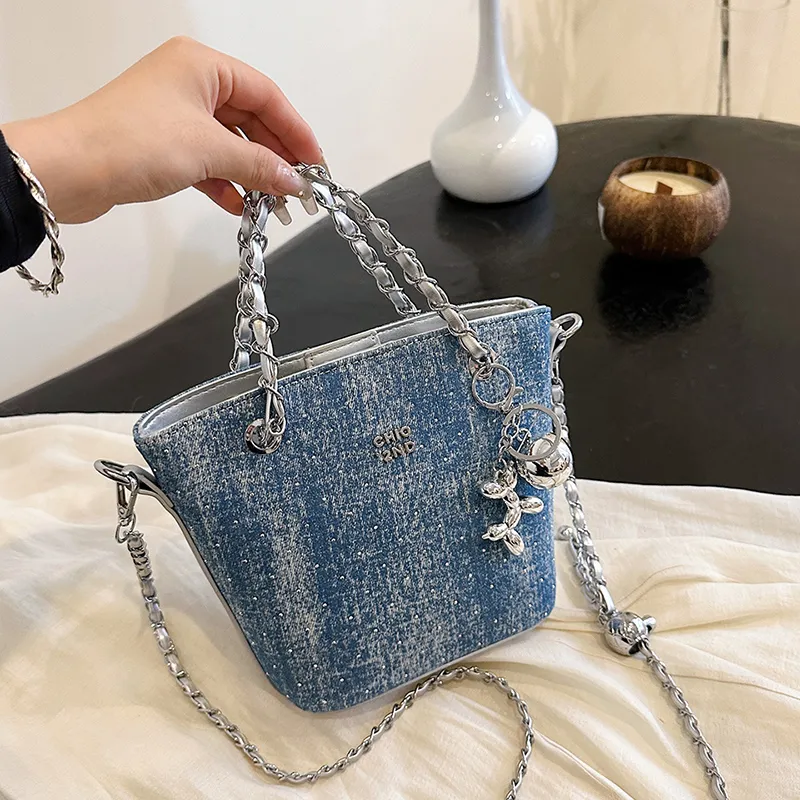 Cwatcun PU Shoulder Bag Women's Light Blue/Black/Dark Blue/Light Blue/Black/Dark Blue/Dark Blue/Sky Blue/Light Blue-38
