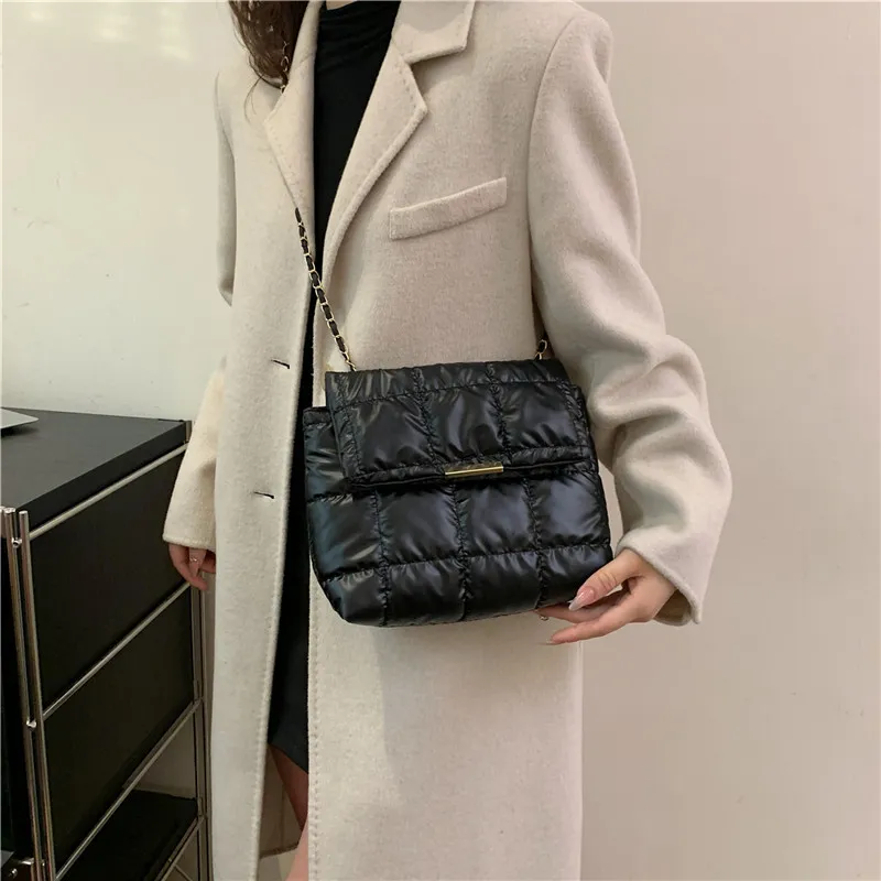 Cwatcun Oxford Shoulder Bag Women's Black/Silver/Gold-6