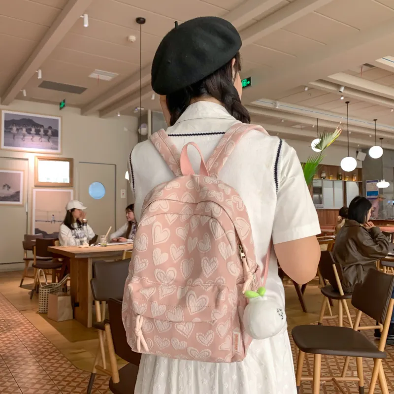 Cwatcun Polyester Jacquard Backpack Unisex Multicolor-3