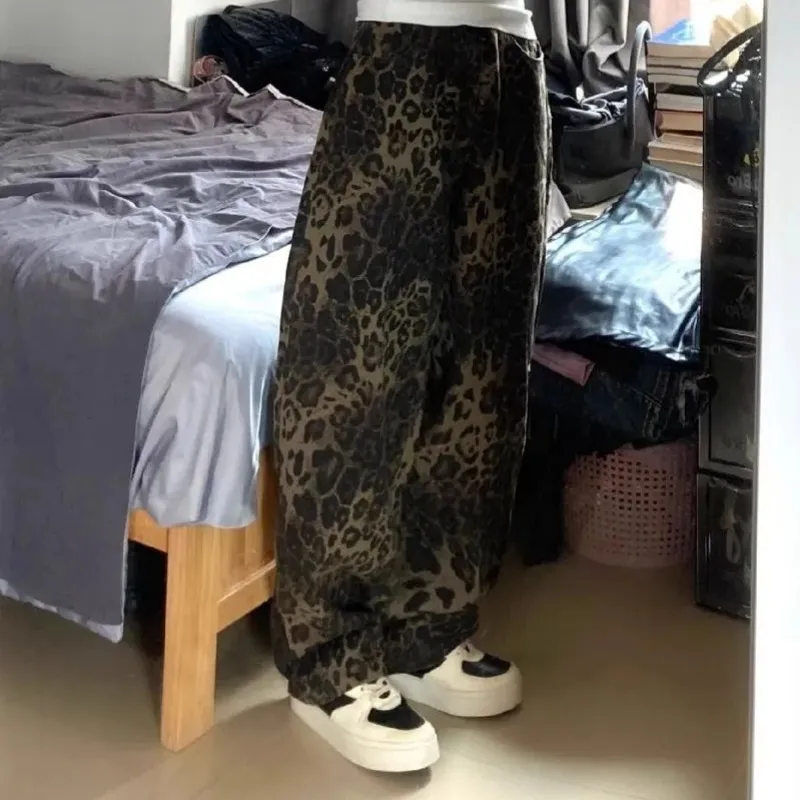 7 SEVFUN Jeans Unisex Leopard Print-4