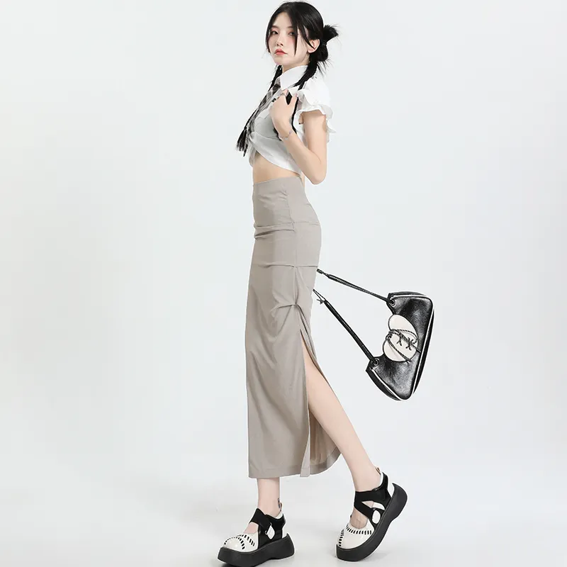 7 SEVFUN Casual Long Skirt Women's-7