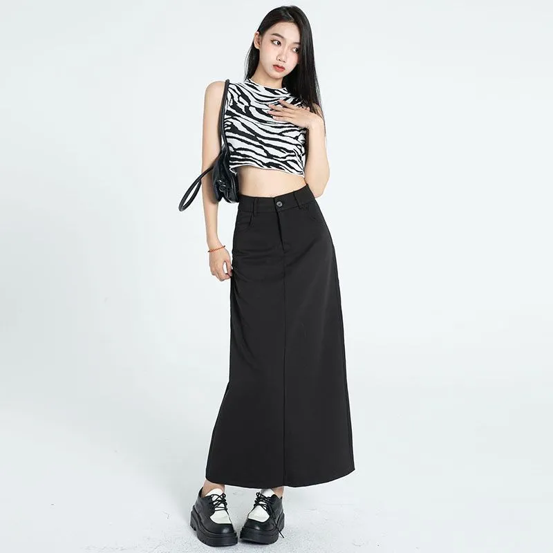 7 SEVFUN Casual Long Skirt Women's-2