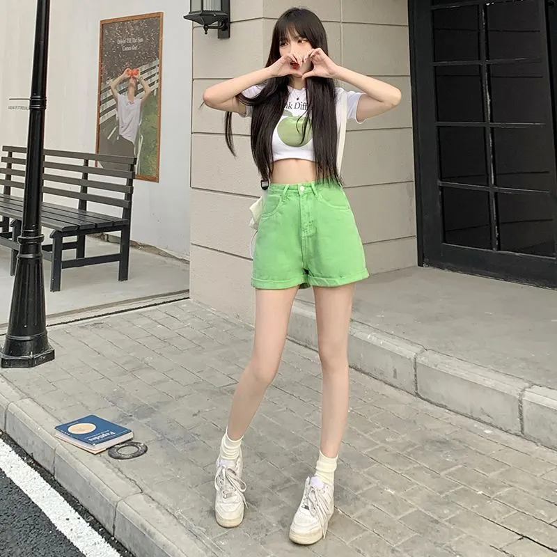 7 SEVFUN Denim Shorts Women's-15