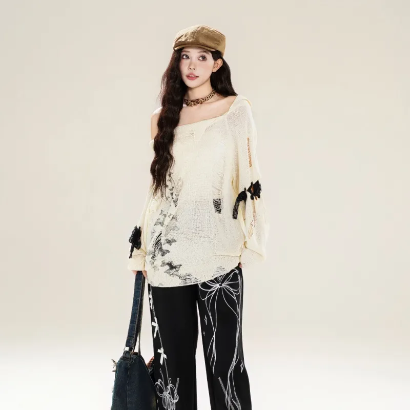 7 SEVFUN Trendy Versatile Fashion Sweater Women's Apricot-2