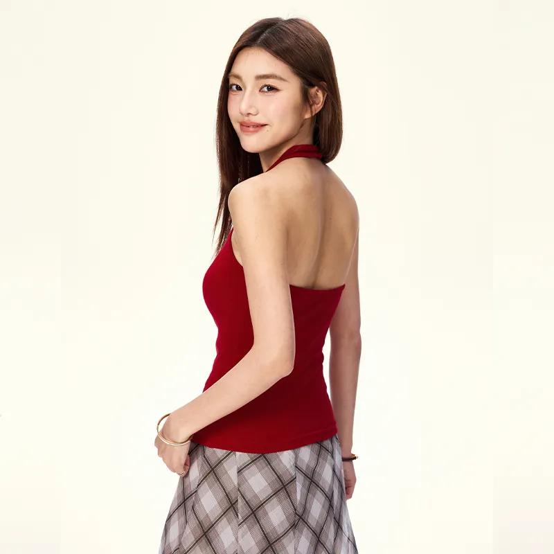 7 SEVFUN Tank Tops Women's Red-1