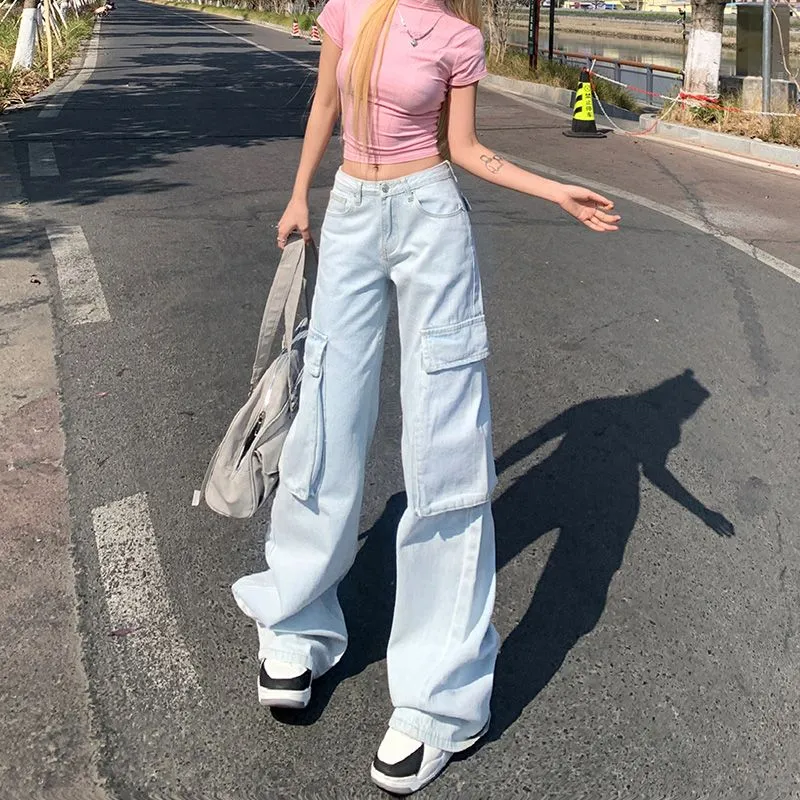 7 SEVFUN Jeans Women's Light Blue-5