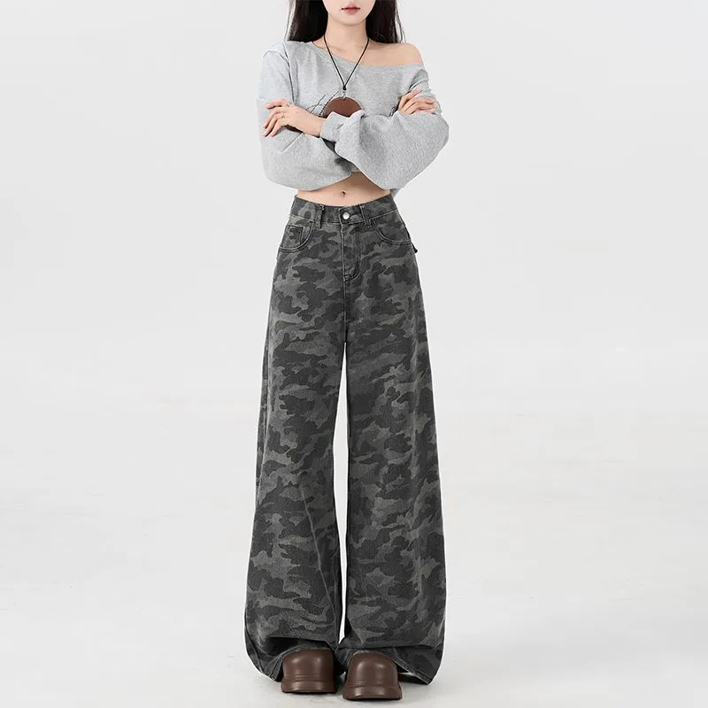 7 SEVFUN Jeans Women's Camouflage-11