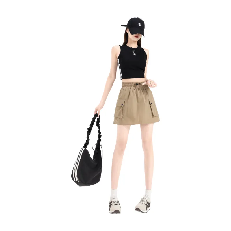 7 SEVFUN Cargo Short Skirts Women's-7