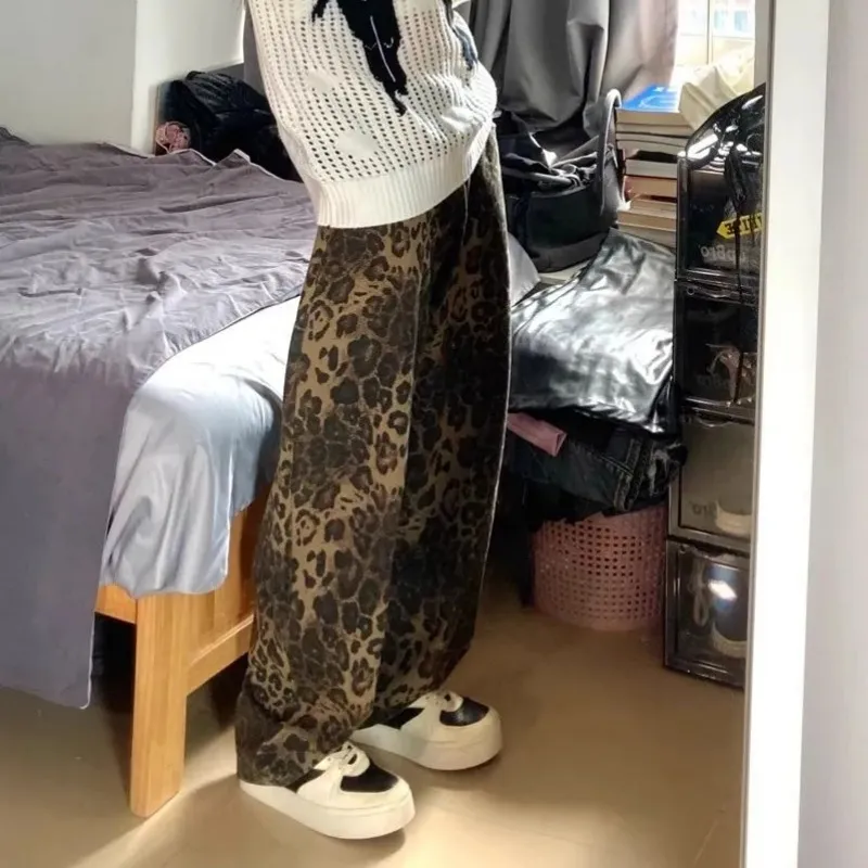 7 SEVFUN Jeans Unisex Leopard Print-3