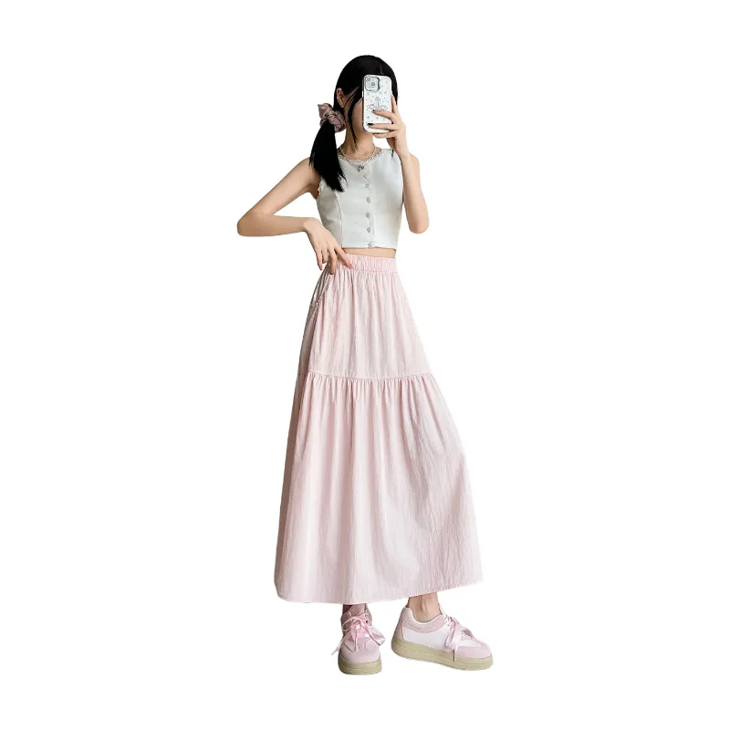 7 SEVFUN Casual Long Skirt Women's-1