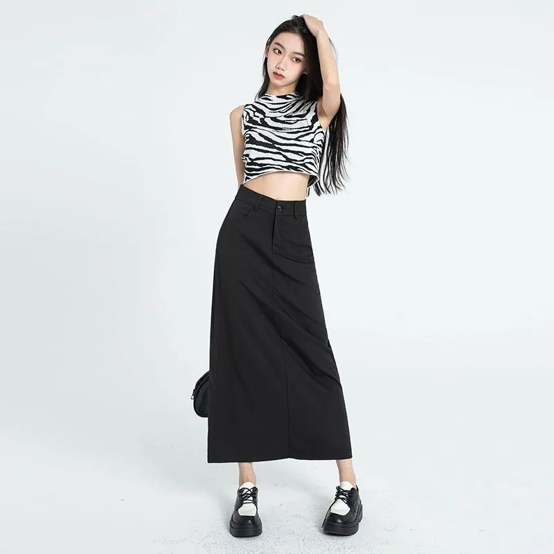 7 SEVFUN Casual Long Skirt Women's-1